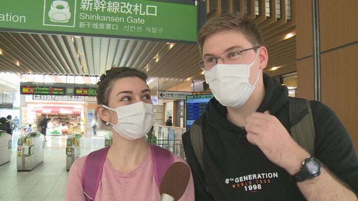 オーストラリアから来た2人