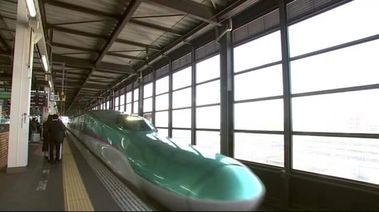 ＧＷ後半　ＪＲ盛岡駅　東北新幹線下り混雑のピーク　岩手県｜FNNプライムオンライン