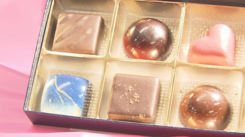 “地元愛”がたっぷり詰まった“地産地消”のバレンタイン スイカやミカンのチョコも登場 ジェラート職人が手がけるアイスケーキも 【福岡発】|FNNプライムオンライン