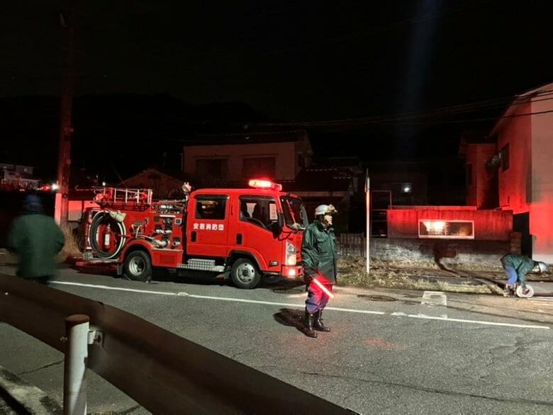 広島市安芸区上瀬野で山火事　｜FNNプライムオンライン