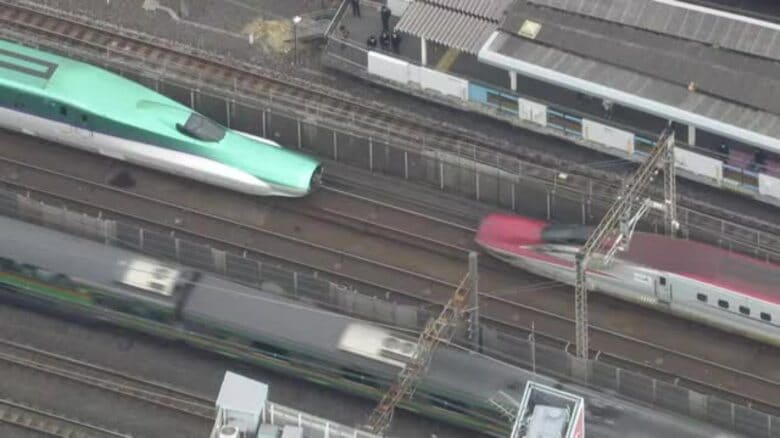 【なぜ】新幹線の連結部分が走行中に外れ車両が分離…原因判明まで「連結運転」取りやめへ　一時運転見合わせ約15万2800人に影響｜FNNプライムオンライン