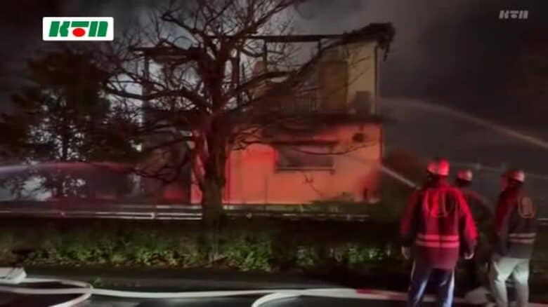 焼け跡から見つかった遺体は住人の高齢女性と判明　出火原因は調査中｜FNNプライムオンライン