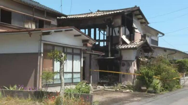 倉吉の住宅火災　焼け跡の遺体は住人の80代女性と判明（鳥取）｜FNNプライムオンライン