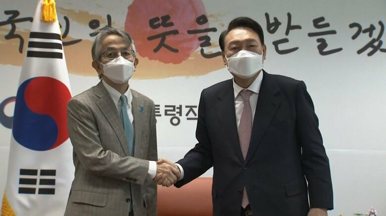 韓国次期大統領が駐韓大使と面会　「未来志向的に改善されなければならない」日韓関係改善に意欲｜FNNプライムオンライン