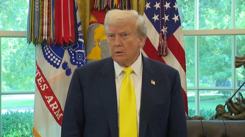 トランプ大統領　プーチン大統領との会談に対し、ロシア・ウクライナ首脳会談が前提条件ではない考え示す｜FNNプライムオンライン