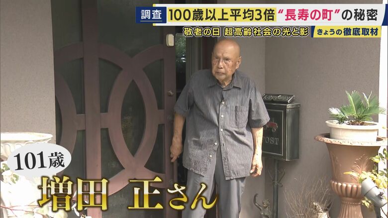 “長寿の町”で元気に生きる101歳が語る秘訣は「散歩しかない」！？　100歳以上の人口が初めて10万人超に　2050年には「子のいない高齢者」が1000万人以上に　“老後独り難民”なくす模索｜FNNプライムオンライン