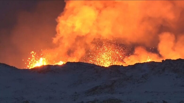 【独自】火口から1km「警戒区域」のいま　アイスランドで火山噴火…火山活動いつまで続く？風向き次第で首都に影響も｜FNNプライムオンライン