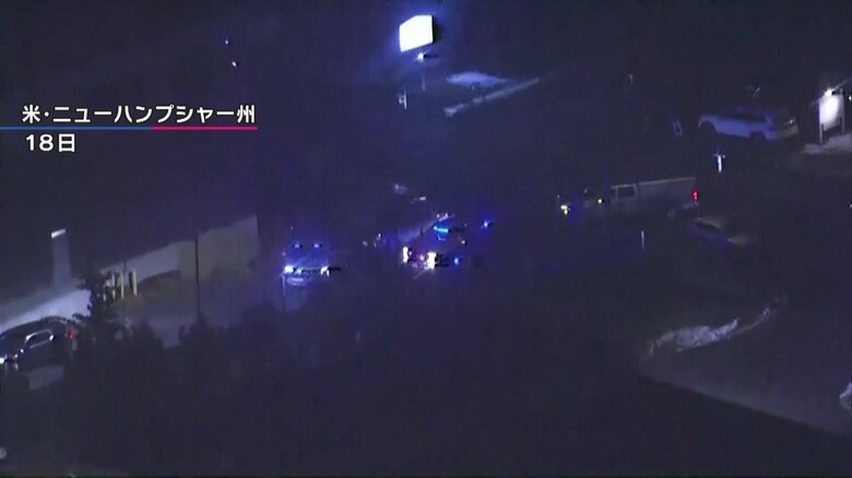 ニューハンプシャー州の貸し倉庫内で男が自らを銃で撃ち、死亡しているのが見つかった