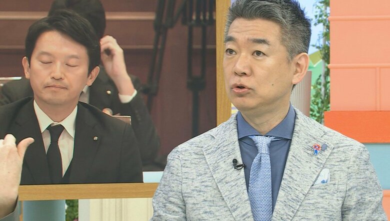 橋下徹氏 関西テレビ「旬感LIVEとれたてっ！」より