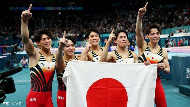大逆転で2体会ぶりの金メダルに輝いた