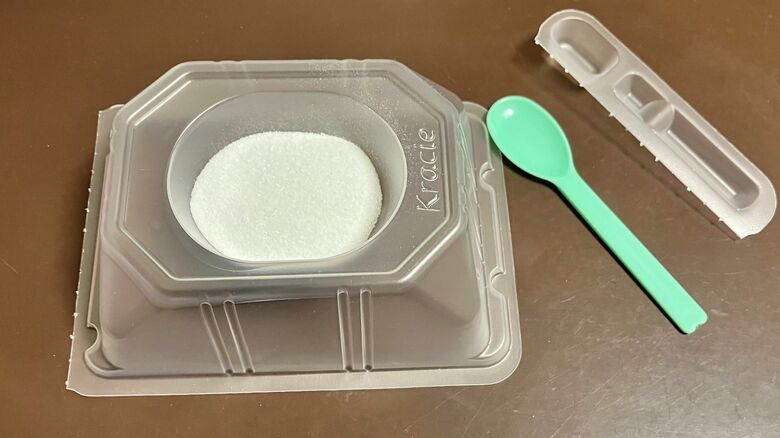 一つの粉だけで作れるようになっている（編集部撮影）