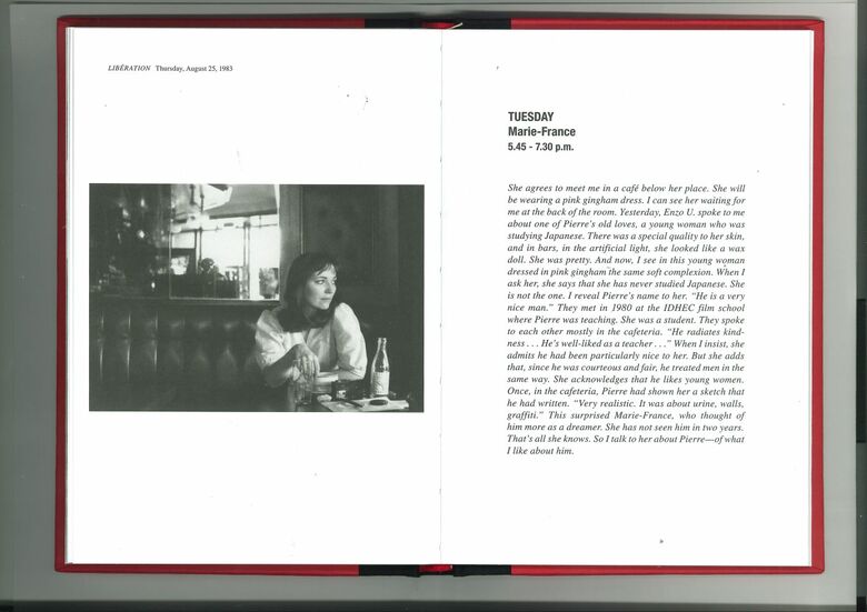 ソフィ・カル《アドレス帳》2012年出版