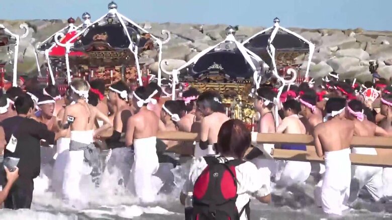 「汐ふみ」の様子