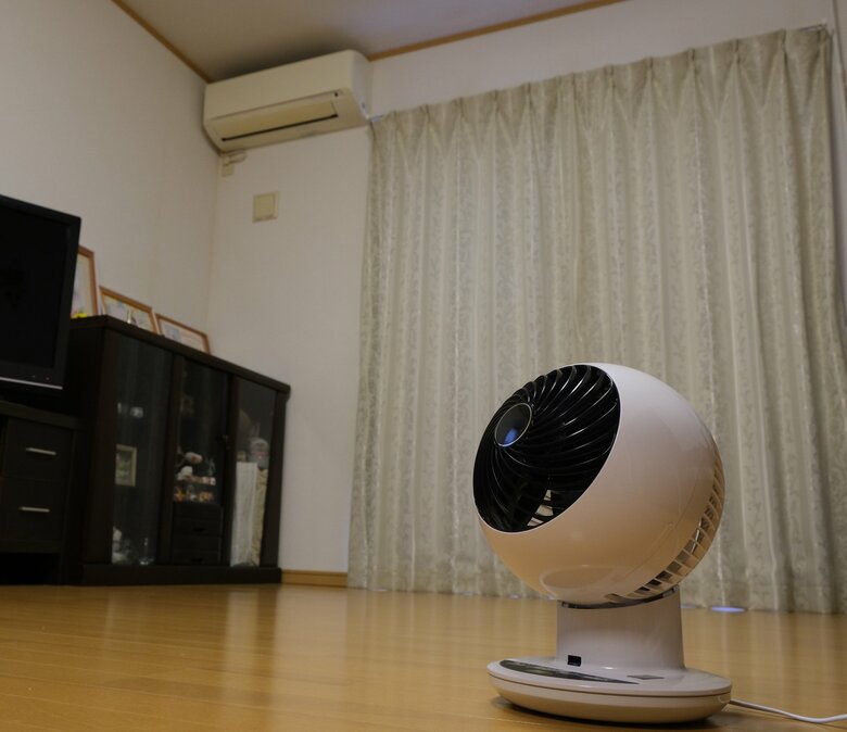 サーキュレーターで暖かさもアップ（画像はイメージ）