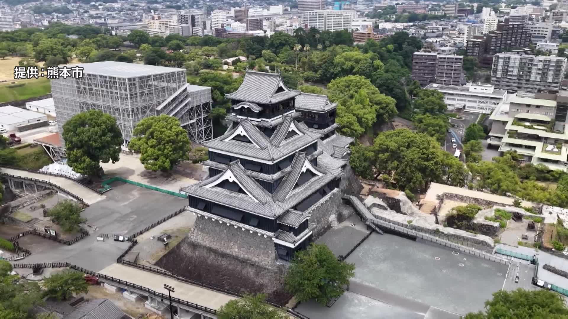 「復興のシンボル」熊本城　8月13日に開園へ　市動植物園も12日から14日まで入園料無料に【熊本地震】
