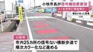 横断歩道で小学1年の女の子が死亡…事故現場となった交差点への信号機設置などを市が警察に要望 愛知県小牧市