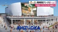 「スポーツやイベントで日本一ワクワクする街に」東静岡駅前のアリーナ計画　ベルテックス静岡と東レアローズ静岡がホームアリーナとして活用で合意