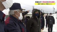 記録的大雪による農業被害 県議会が現地調査 秋田・横手市