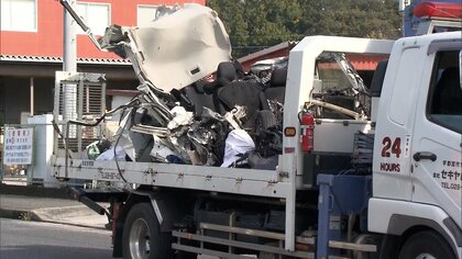 トラックが対向車線はみ出し軽自動車と衝突か…軽自動車の男性（35）死亡　トラック横転も運転手は搬送時意識あり　栃木