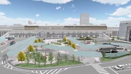 見納めの光景も…6月に全線高架 生まれ変わる新潟駅を歩く　駅前も大変化し「都市の庭」にリニューアルへ