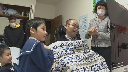 難病･ALSの父と一緒に…夢叶える家族に密着 サッカー観戦･卒園式…日々増える大切な思い出【新潟発】