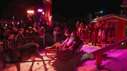 「メリークリスマス！」サンタが“トナカイと故郷”フィンランド出発　世界中の子供たちにプレゼントを…世界一周の旅へ