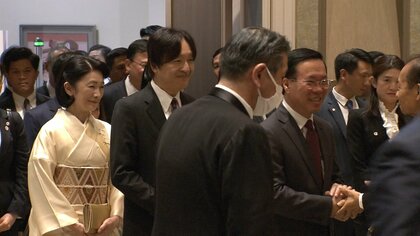 秋篠宮ご夫妻が日・ベトナム50周年記念式典に主席夫妻と共にご出席　三浦大知さんが上皇ご夫妻作詞作曲の歌披露