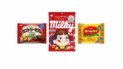 不二家　「ミルキー」や「カントリーマアム」など菓子16品目　約５％から１０％値上げ　7月12日発売分から順次