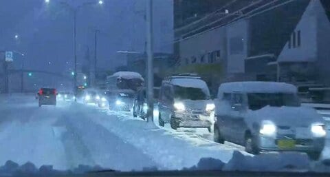 クリスマス明け寒波到来か　広島県の山沿いなど中国地方で２５日夜から大雪の恐れ　車の運転に注意を