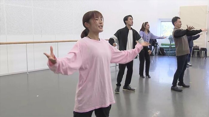 「夢」に向かってミュージカルのレッスン