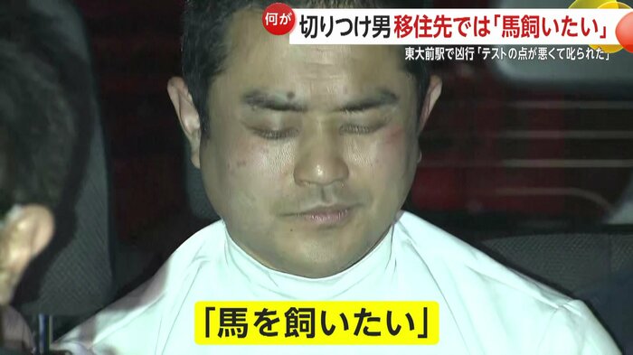 戸田佳孝容疑者は「馬を飼いたい」と話していたという