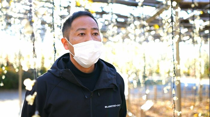イルミネーション担当統括 長谷川広征さん