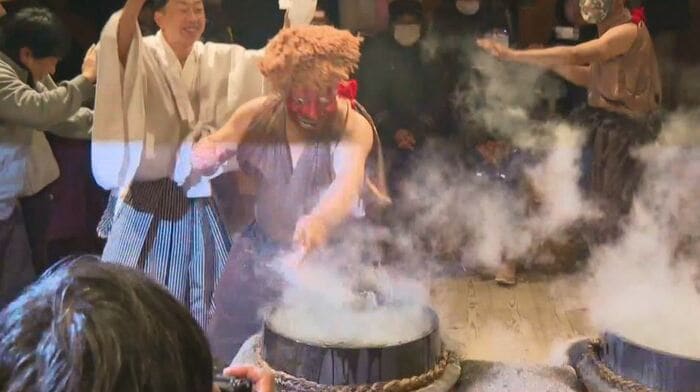 「遠山郷の霜月祭り」