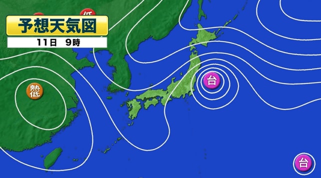 予想天気図