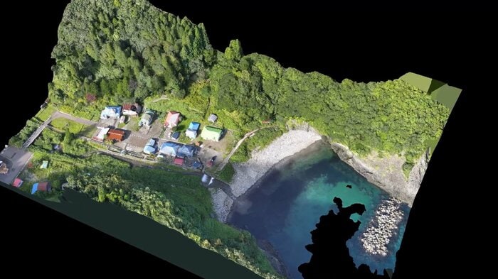 「藻場管理等に向けた地域環境の3次元化」(映像提供)北海道庁