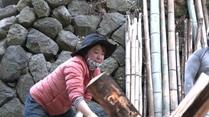 林業研修も本気!
