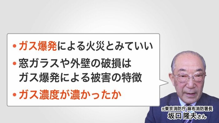 元東京消防庁 麻布消防署長 坂口隆夫さんの分析は