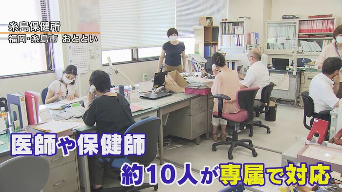 コロナ対応にあたる医師や保健師