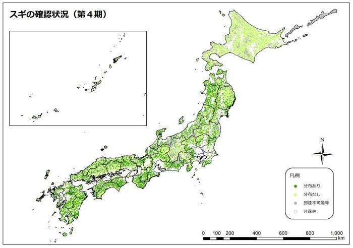 林野庁「森林生態系多様性基礎調査」より