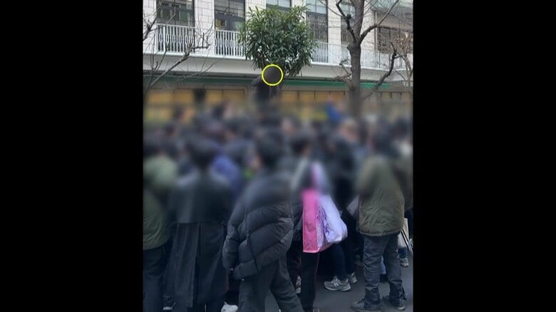 【何が】「撮ってないで離れろよ！くそ！」東京・秋葉原パソコンショップ近くの幼稚園前に人が殺到…柵乗り越え“不法侵入”も　目的は10台限定販売エヌビディアPCパーツの販売抽選…店は謝罪｜FNNプライムオンライン