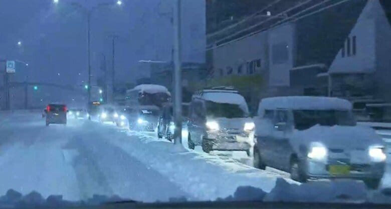 クリスマス明け寒波到来か　広島県の山沿いなど中国地方で２５日夜から大雪の恐れ　車の運転に注意を｜FNNプライムオンライン