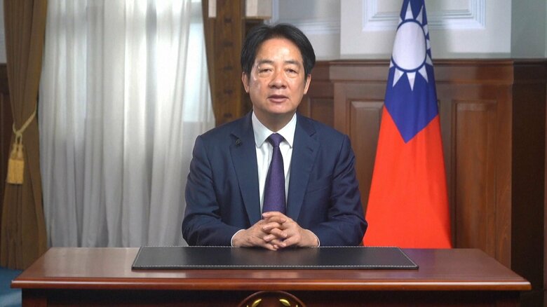 台湾・頼清徳総統「アメリカに対する報復関税求めず」SNSに投稿　「共に協力し繁栄共有する黄金時代迎える」｜FNNプライムオンライン