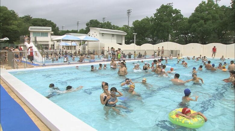 オフは釣り堀にして夏にルアー出てきた所も…維持難しくなっている『市民プール』減少傾向の中“復活”への動き｜FNNプライムオンライン