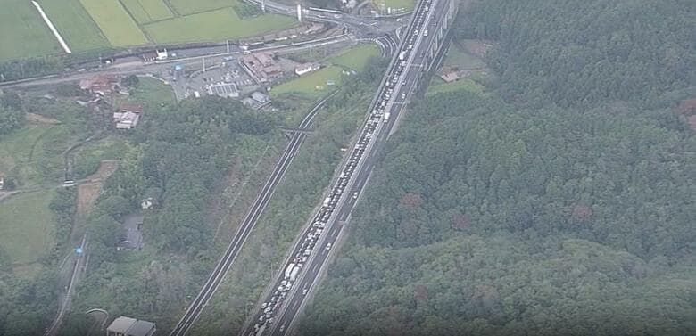 最長１５．２キロ　お盆期間中の中国地方の高速道路　５ｋｍ以上の渋滞が昨年比３割減　広島｜FNNプライムオンライン
