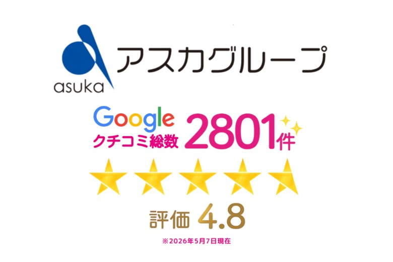 「保育士ファースト」が高評価　アスカグループのGoogle口コミ数が2,800件を突破