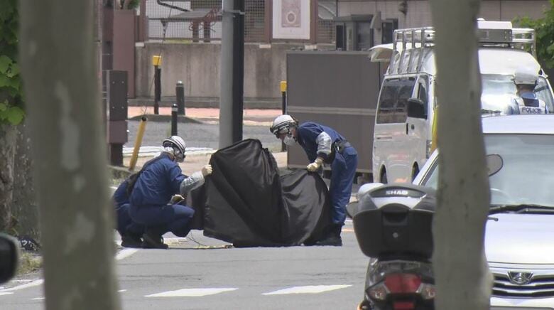 大型トレーラー運転の群馬県の42歳男を逮捕　死亡ひき逃げ事件　山梨県で身柄を確保　防犯カメラやドラレコから車両を特定　長野県岡谷市の県道で男性をはね、救護せず走り去った疑い　容疑を否認｜FNNプライムオンライン