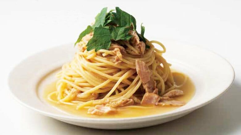 【10分パスタ】沸騰した湯にパスタを入れて10分で完成！ツナのオイルパスタが白だし×オリーブオイルでできる｜FNNプライムオンライン