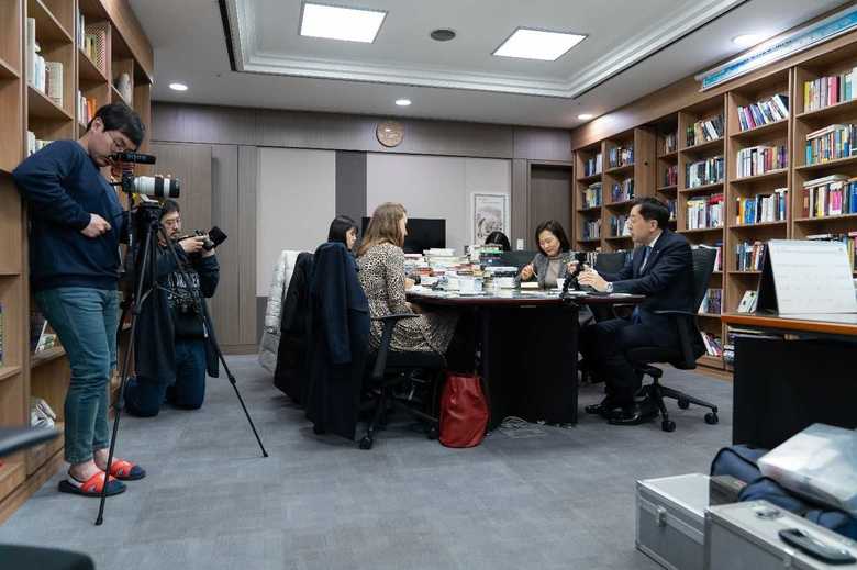 琴泰燮議員提供:動画を撮影してアップするには手間も人手もかかる