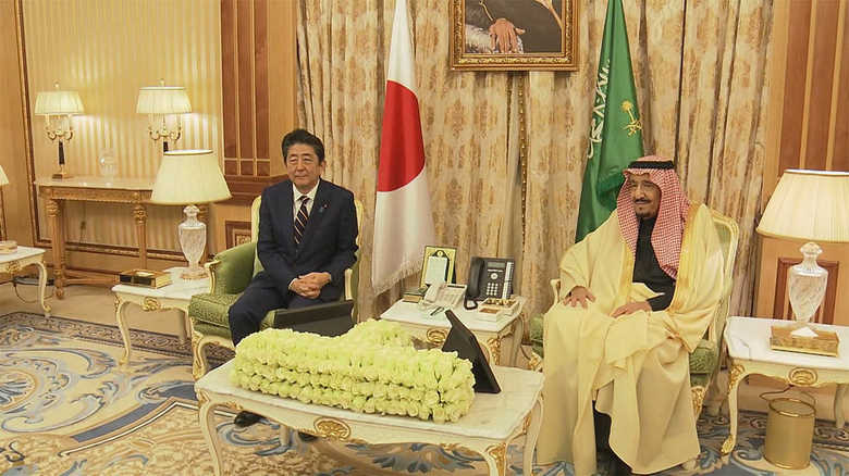 サウジアラビアのサルマン国王との会談