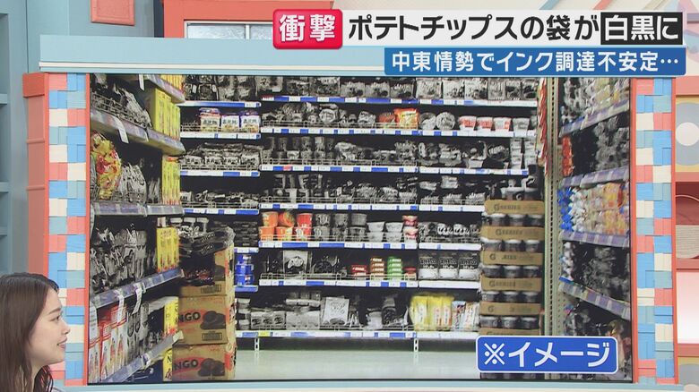 売り場はこんな感じになるかも…？（関西テレビ「旬感LIVE とれたてっ！」より）